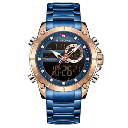 Reloj Casual y elegante Gold Gold - NaviForce NF9193