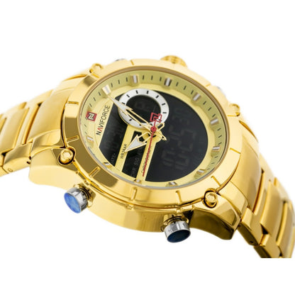 Reloj Casual Gold Análogo y Digital - NaviForce 9193