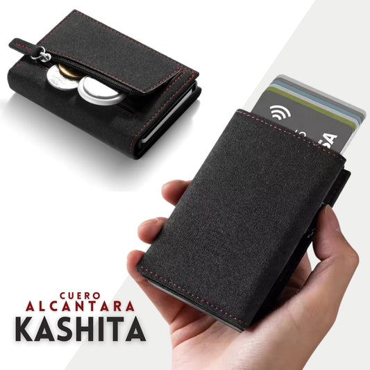 Billetera - Cuero Alcantara® RFID